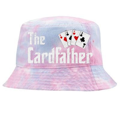 The Card Father Poker Game Cards Tie-Dyed Bucket Hat