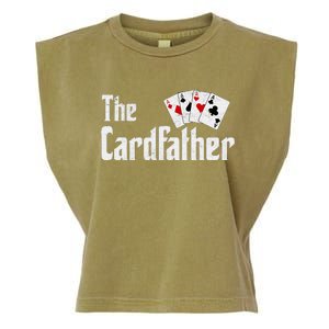 The Card Father Poker Game Cards Garment-Dyed Women's Muscle Tee