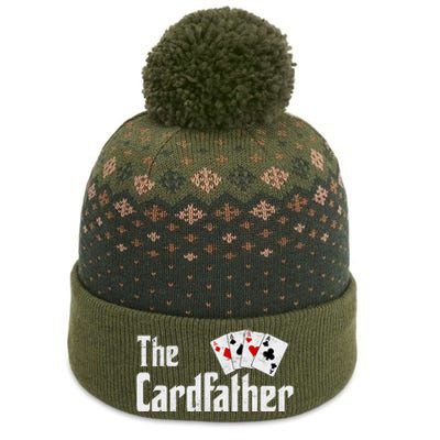 The Card Father Poker Game Cards The Baniff Cuffed Pom Beanie