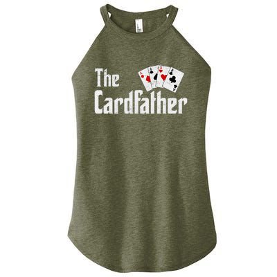 The Card Father Poker Game Cards Women’s Perfect Tri Rocker Tank