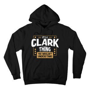 Team Clark Family Member Tall Hoodie