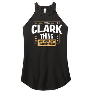 Team Clark Family Member Women's Perfect Tri Rocker Tank