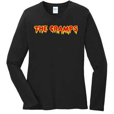 The Cramps Funny Text Ladies Long Sleeve Shirt