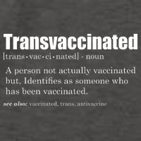 Transvaccinated Classic Funny Definition Meaning Vector Backpack