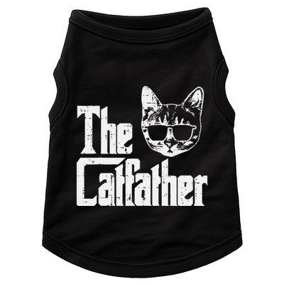 The Cat Father Funny Cat Dad Movie Pun Papa Doggie Tank
