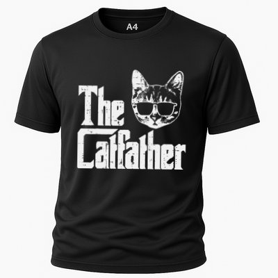 The Cat Father Funny Cat Dad Movie Pun Papa Performance Shirt