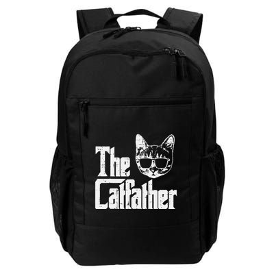 The Cat Father Funny Cat Dad Movie Pun Papa Backpack