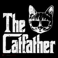 The Cat Father Funny Cat Dad Movie Pun Papa Sustainable Bucket Hat