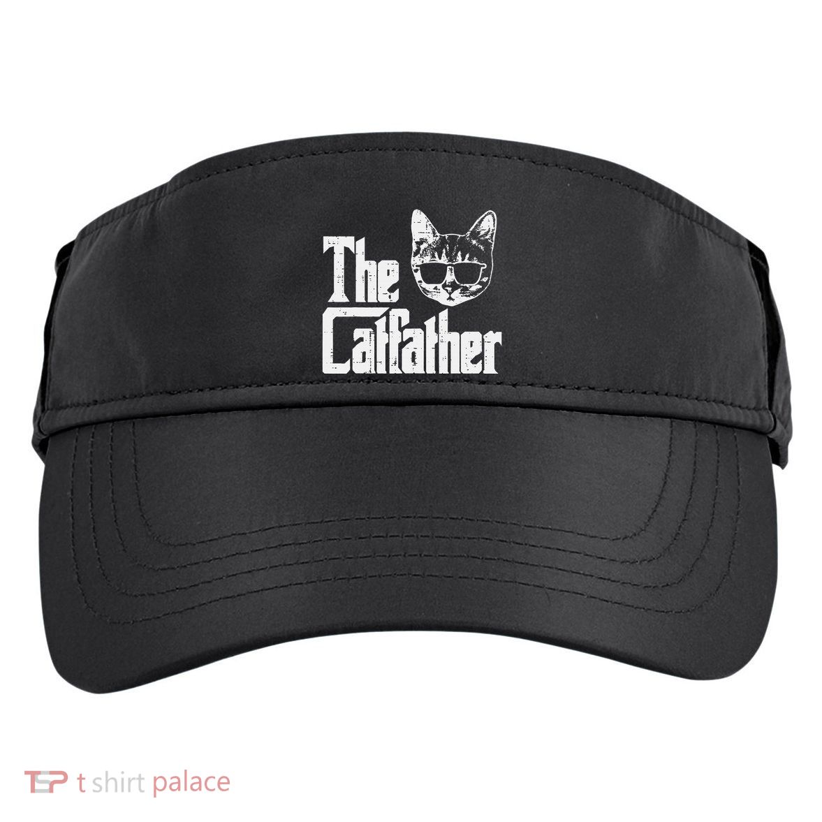 The Cat Father Funny Cat Dad Movie Pun Papa Adult Drive Performance Visor