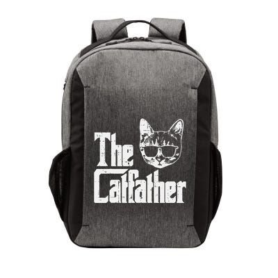 The Cat Father Funny Cat Dad Movie Pun Papa Vector Backpack