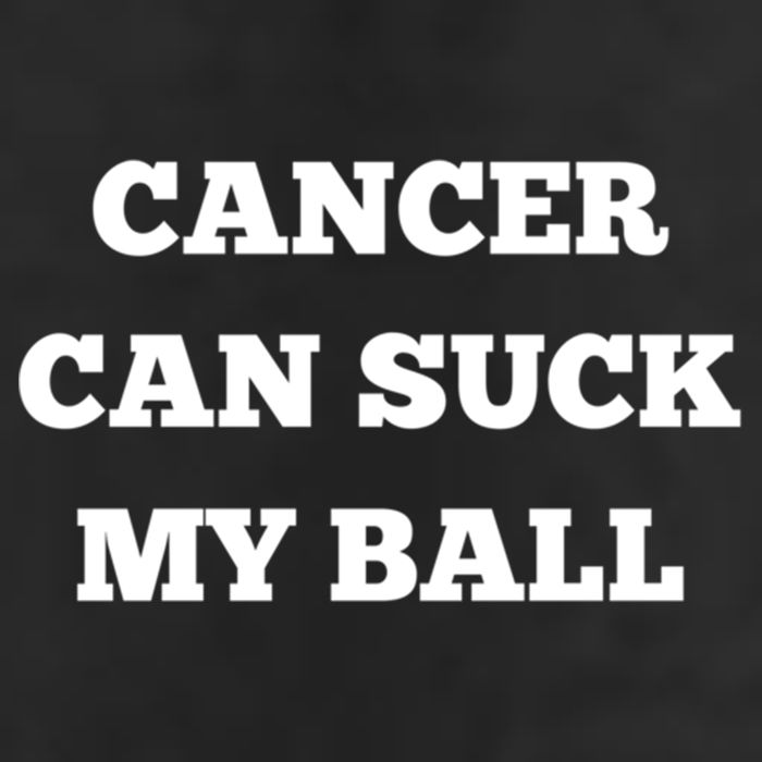 Testicular Cancer Funny Survivor Cancer Can Suck My Ball Meaningful Gift Cool Comfort Performance Bucket Hat