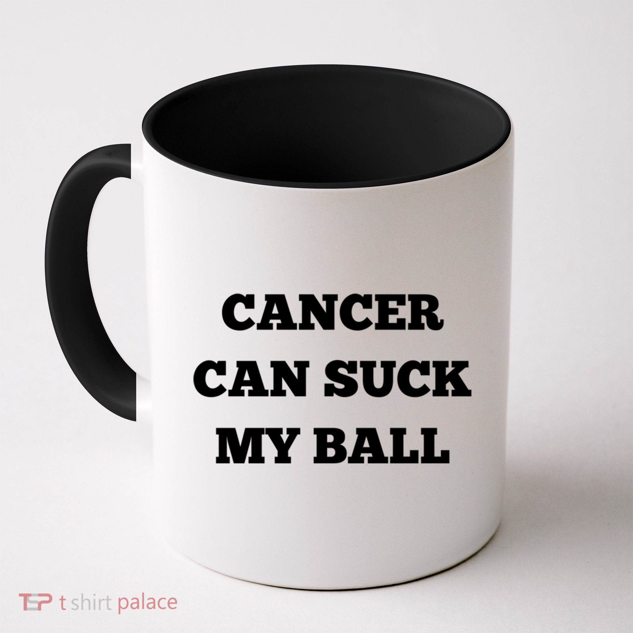 Testicular Cancer Funny Survivor Cancer Can Suck My Ball Meaningful Gift Mug