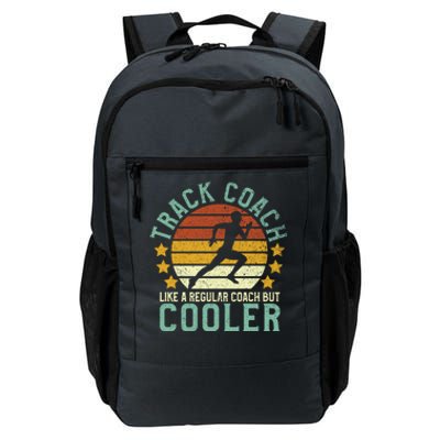 Track Coach | Funny Track and Field Running Coach Gift Daily Commute Backpack