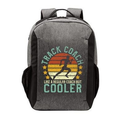 Track Coach | Funny Track and Field Running Coach Gift Vector Backpack