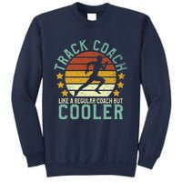 Track Coach | Funny Track and Field Running Coach Gift Sweatshirt