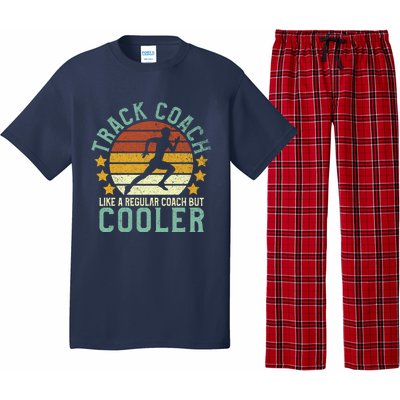 Track Coach | Funny Track and Field Running Coach Gift Pajama Set