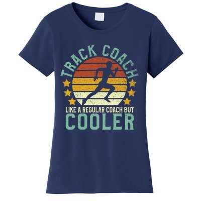 Track Coach | Funny Track and Field Running Coach Gift Women's T-Shirt