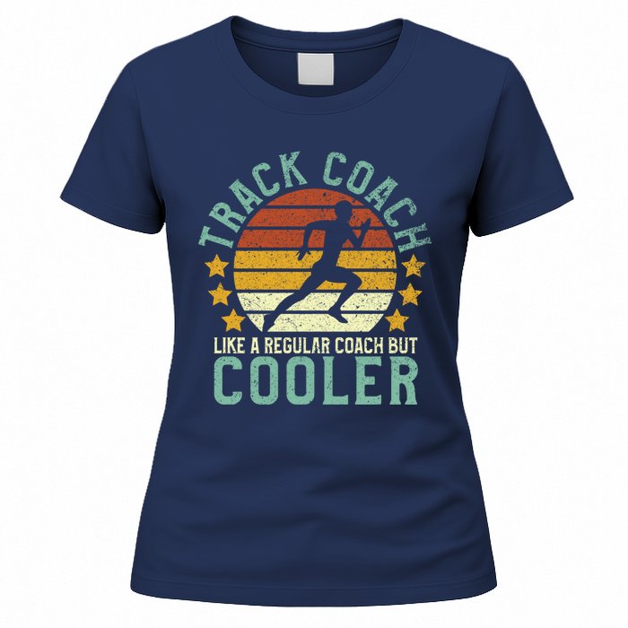 Track Coach | Funny Track and Field Running Coach Gift Women's T-Shirt