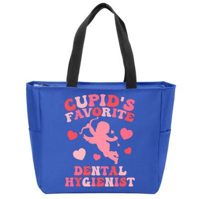 Tooth Cupids Favorite Dental Hygienist Valentine's Dentist Gift Zip Tote Bag