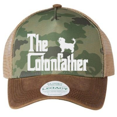 The Cotonfather Funny Coton De Tulear Dog Dad Legacy Tie Dye Trucker Hat