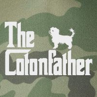 The Cotonfather Funny Coton De Tulear Dog Dad Legacy Tie Dye Trucker Hat