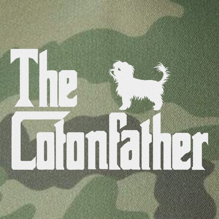 The Cotonfather Funny Coton De Tulear Dog Dad Legacy Tie Dye Trucker Hat