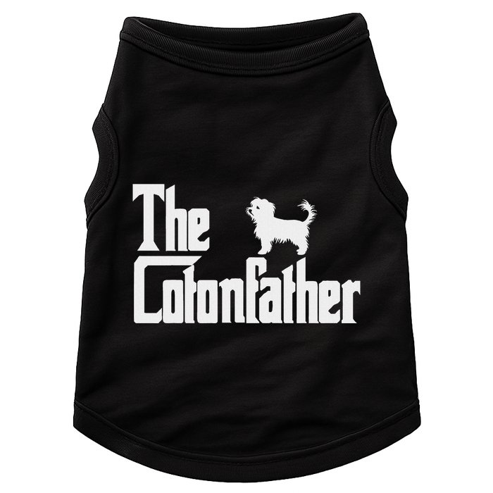 The Cotonfather Funny Coton De Tulear Dog Dad Doggie Tank