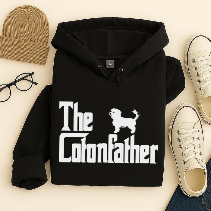 The Cotonfather Funny Coton De Tulear Dog Dad Hoodie