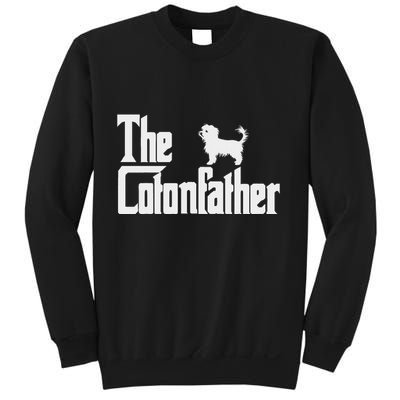 The Cotonfather Funny Coton De Tulear Dog Dad Sweatshirt