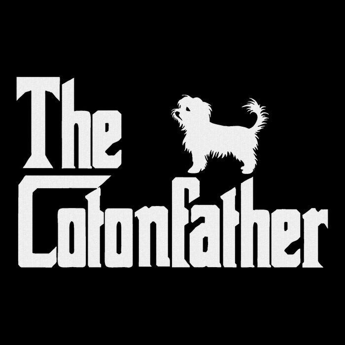 The Cotonfather Funny Coton De Tulear Dog Dad Button
