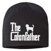 The Cotonfather Funny Coton De Tulear Dog Dad Sustainable Beanie