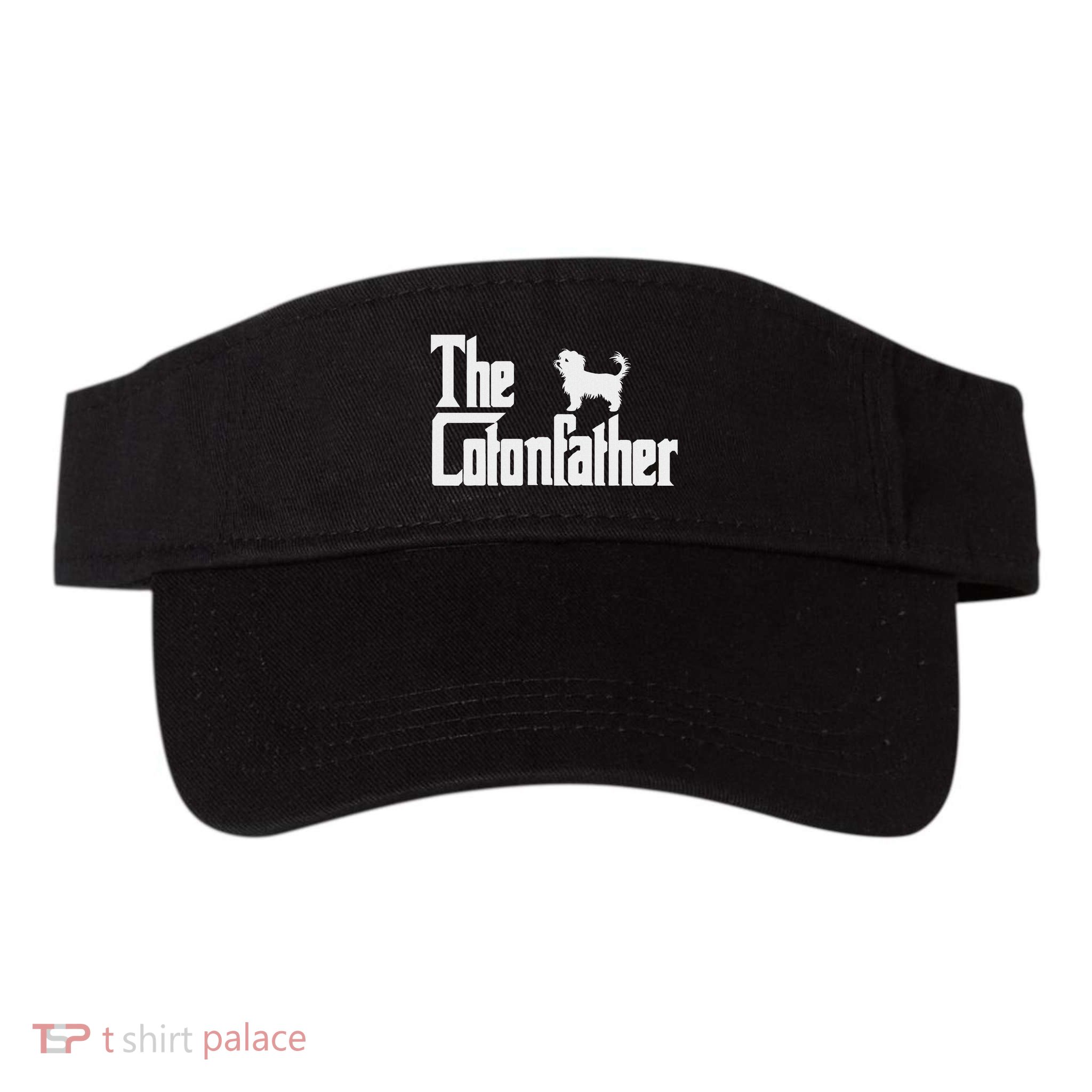 The Cotonfather Funny Coton De Tulear Dog Dad Visor