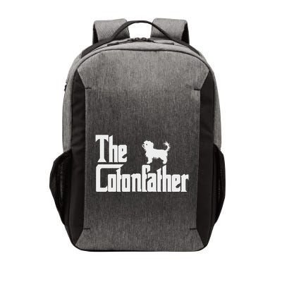 The Cotonfather Funny Coton De Tulear Dog Dad Vector Backpack