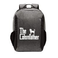 The Cotonfather Funny Coton De Tulear Dog Dad Vector Backpack