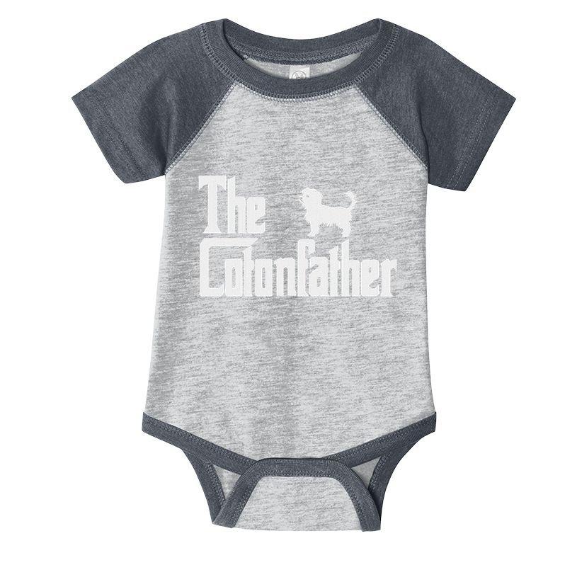 The Cotonfather Funny Coton De Tulear Dog Dad Infant Baby Jersey Bodysuit