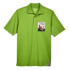 Trump Christmas Funny Wish You A Merry Christmas Men's Origin Performance Pique Polo