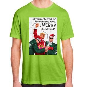 Trump Christmas Funny Wish You A Merry Christmas Adult ChromaSoft Performance T-Shirt