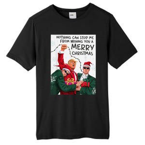 Trump Christmas Funny Wish You A Merry Christmas Tall Fusion ChromaSoft Performance T-Shirt