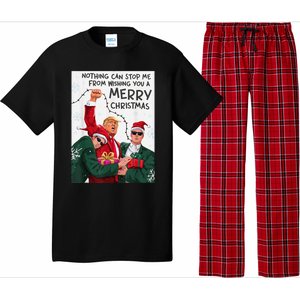 Trump Christmas Funny Wish You A Merry Christmas Pajama Set