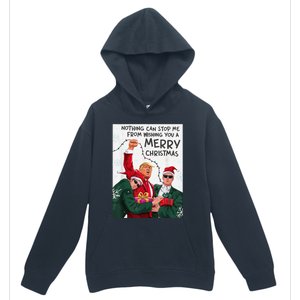 Trump Christmas Funny Wish You A Merry Christmas Urban Pullover Hoodie