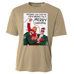 Trump Christmas Funny Wish You A Merry Christmas Cooling Performance Crew T-Shirt