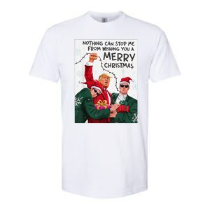 Trump Christmas Funny Wish You A Merry Christmas Softstyle CVC T-Shirt