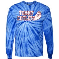 Tommy Cutlets Football Quarterback Ny Italian Hand Gesture Tie-Dye Long Sleeve Shirt