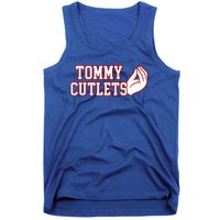 Tommy Cutlets Football Quarterback Ny Italian Hand Gesture Tank Top