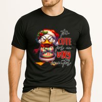 Too Cute For An Ugly Sweater Funny Sarcastic Grumpy Duck Christmas Performance Shirt