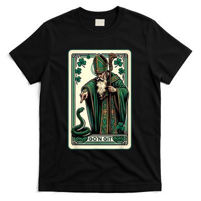 Tarot Card Funny St Patricks Day GoN Git St Patrick T-Shirt