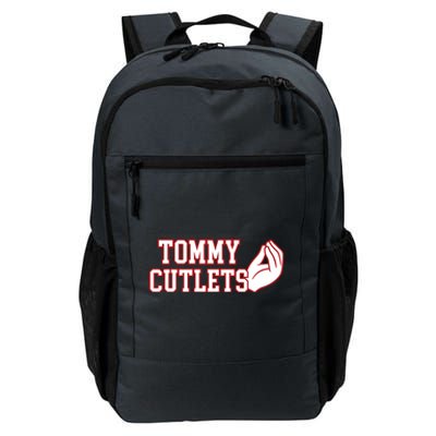 Tommy Cutlets Football Quarterback Ny Italian Hand Gesture Daily Commute Backpack