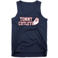 Tommy Cutlets Football Quarterback Ny Italian Hand Gesture Tank Top