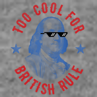 Too Cool For British Rule Funny Ben Benjamin Franklin 4th Of July Toddler Hoodie