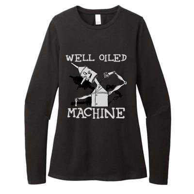 Tin Cool Gift Artwell Oiled Machine Retro Wizard Of Oz Cool Gift Womens CVC Long Sleeve Shirt